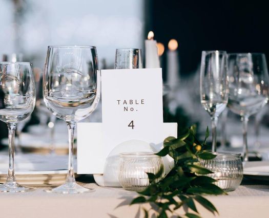 Meca Swindon - Wedding Tables